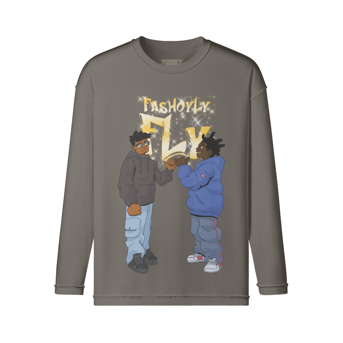 FasholyFly GUYZ | 290GSM Reverse Seam Washed