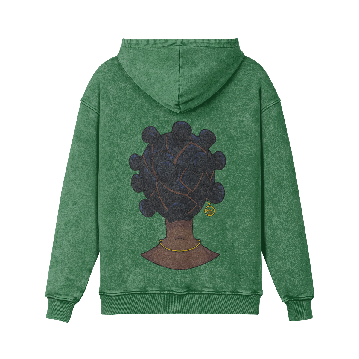 BANTU BADDIE | 440GSM Faded Hoodie