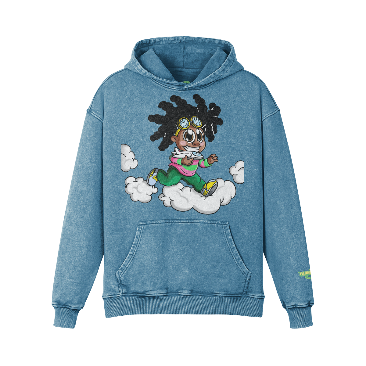 Filmore Fly! Heavyweight Faded Hoodie | 440GSM