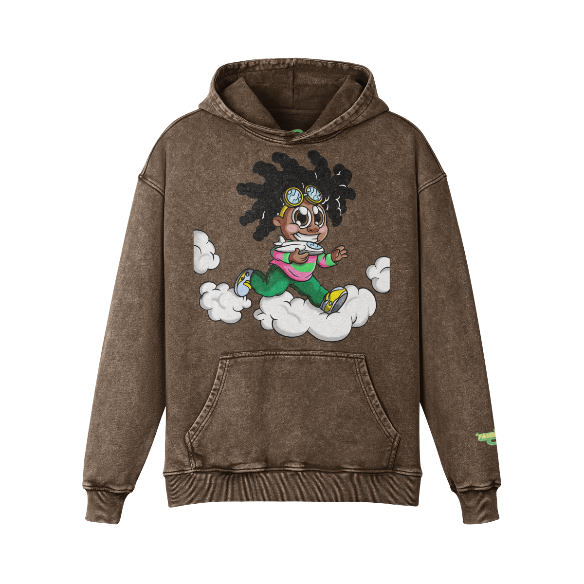 Filmore Fly! Heavyweight Faded Hoodie | 440GSM
