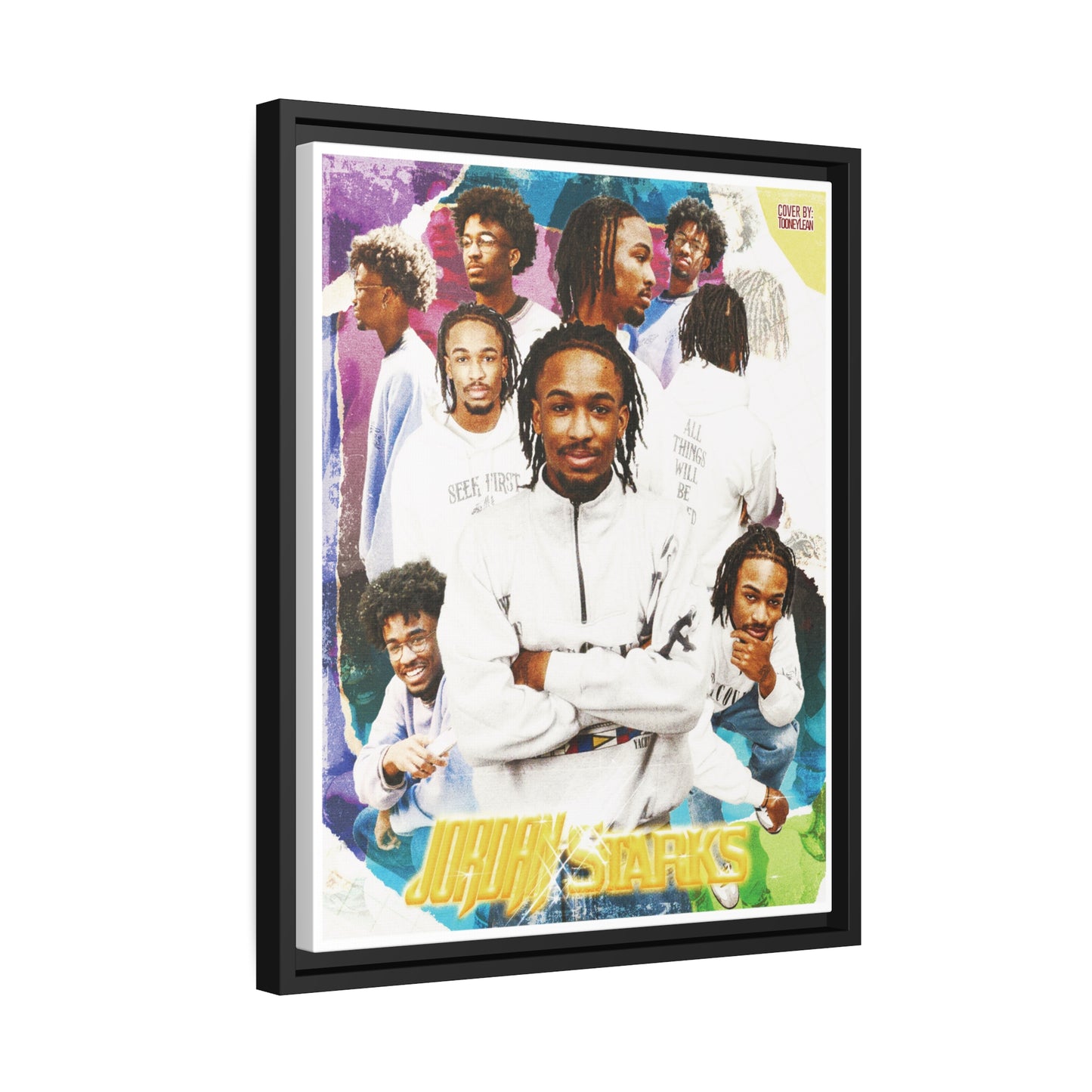 JordanStarks | Matte Canvas Framed