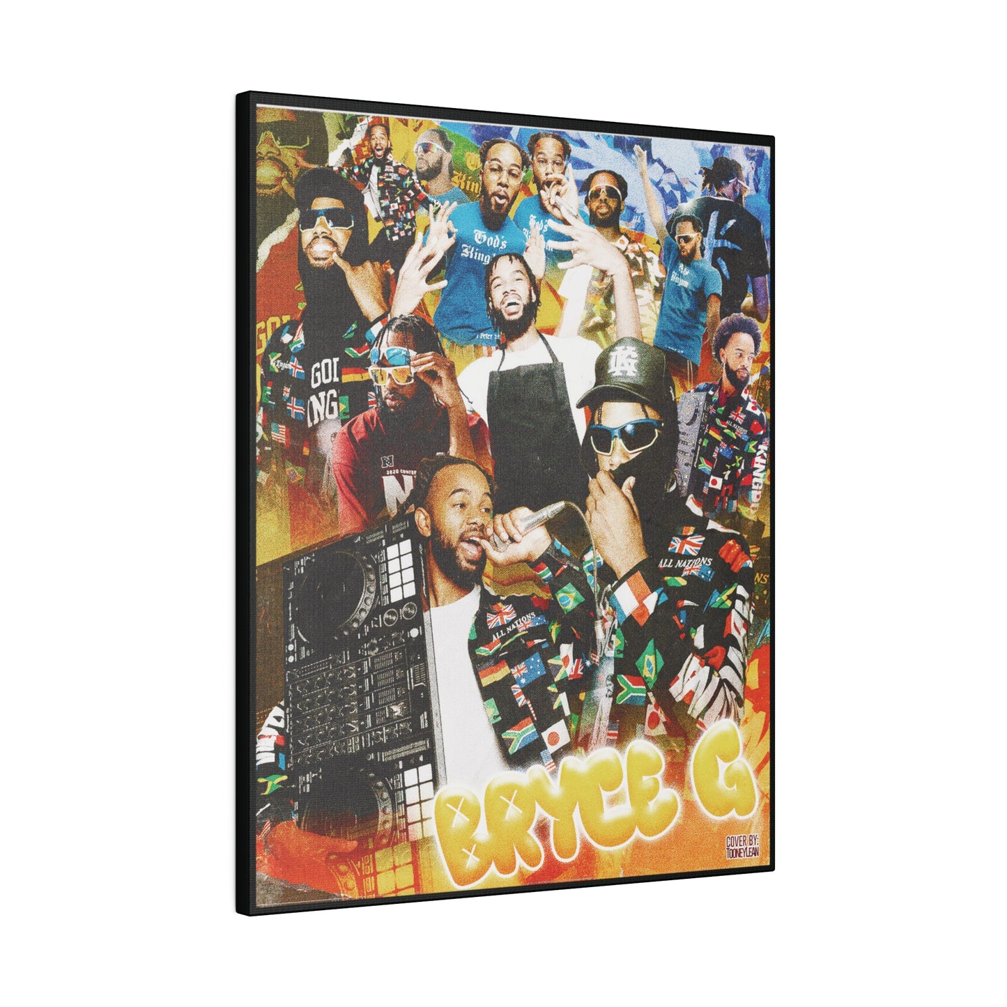 BRYCE G | Matte Canvas Print