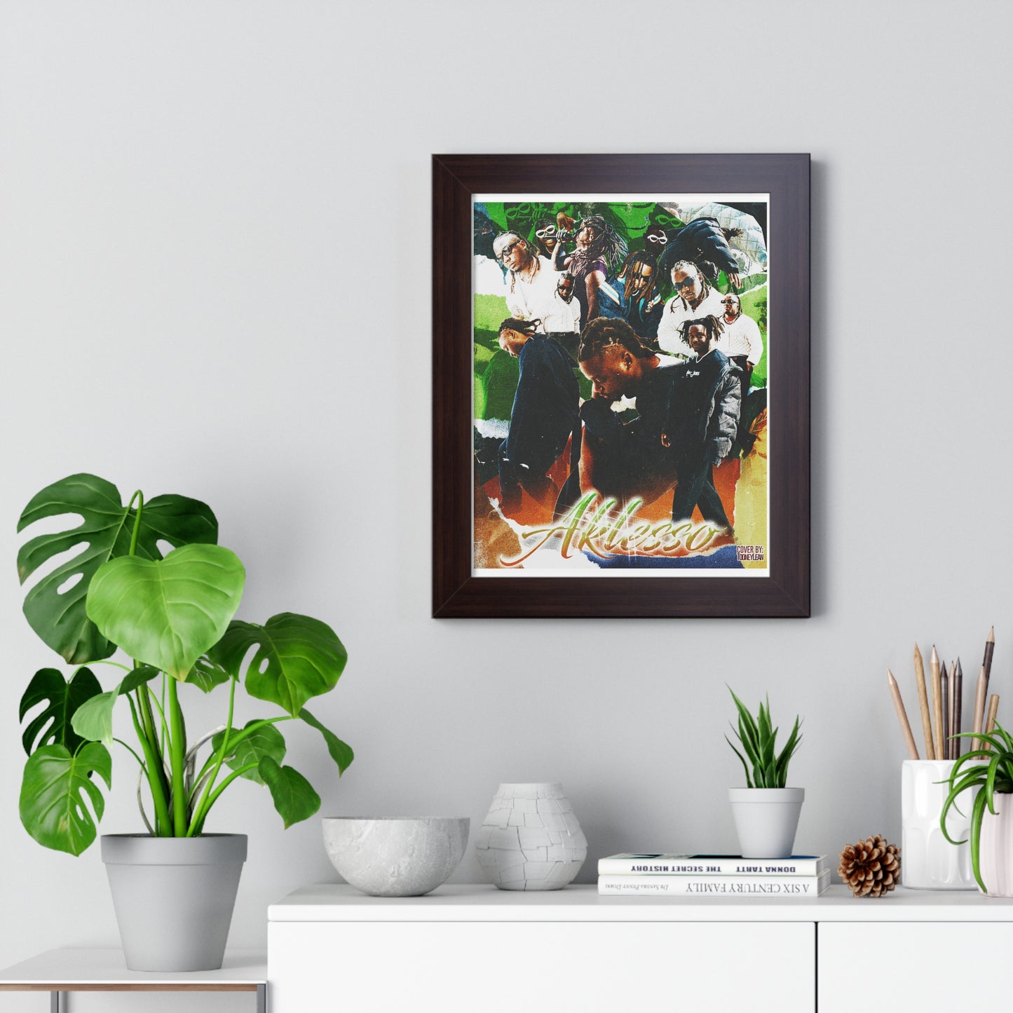 Aklesso | Poster Framed