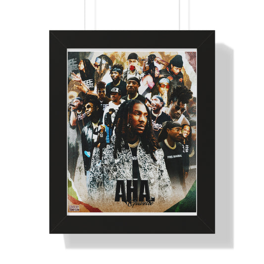 AHA Gazelle | Poster Framed