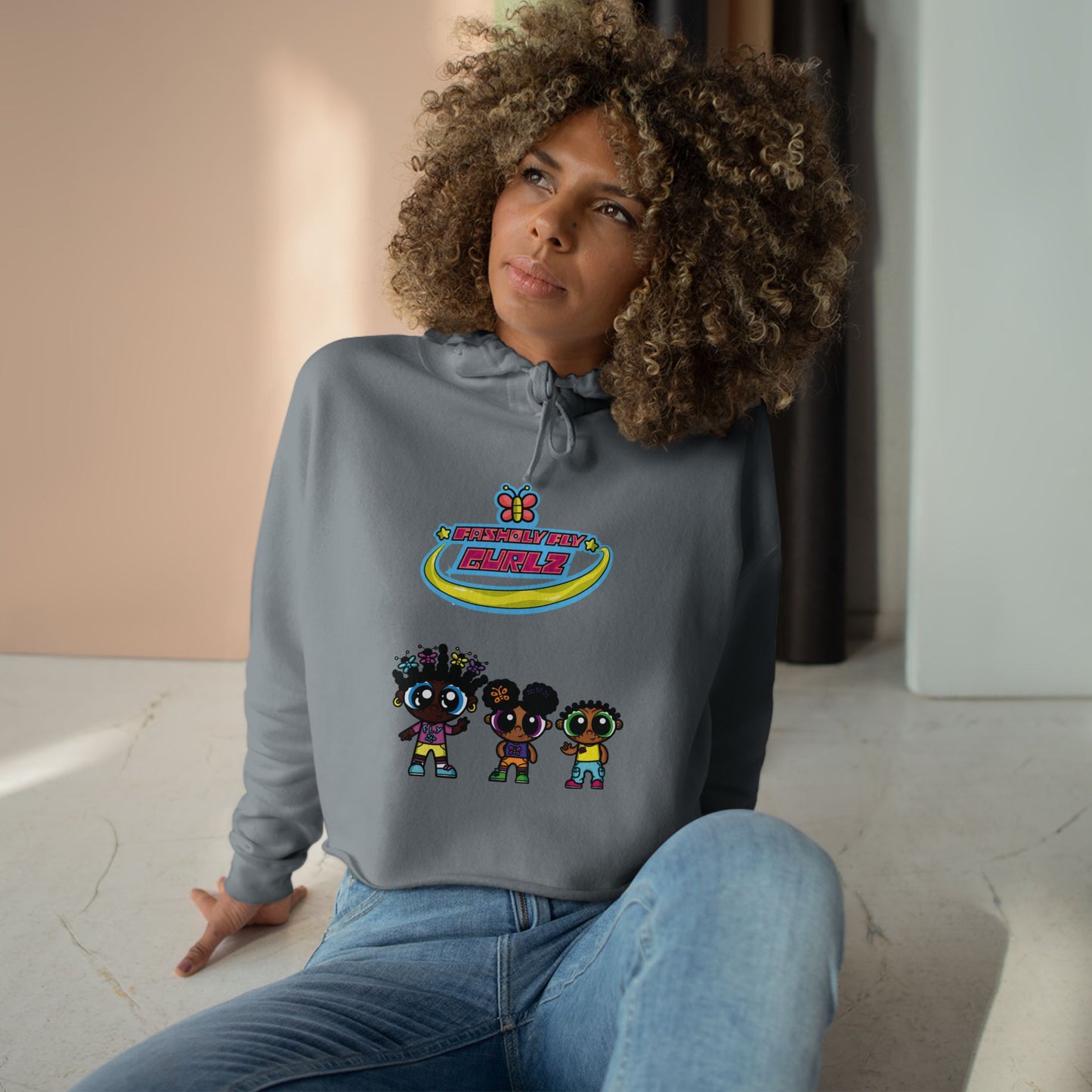 FFGURLZ Crop Hoodie