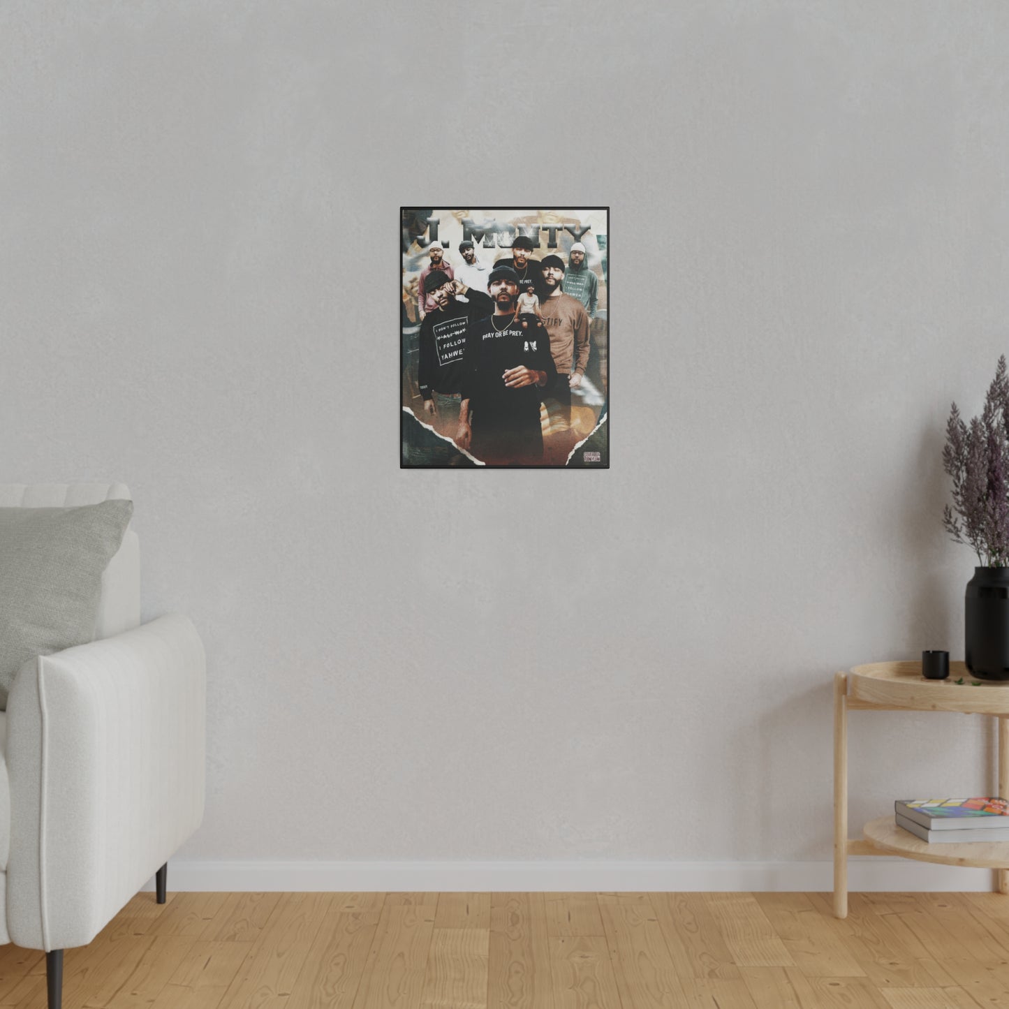 J.Monty | Matte Canvas Print