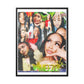 Matte Canvas, Black Frame