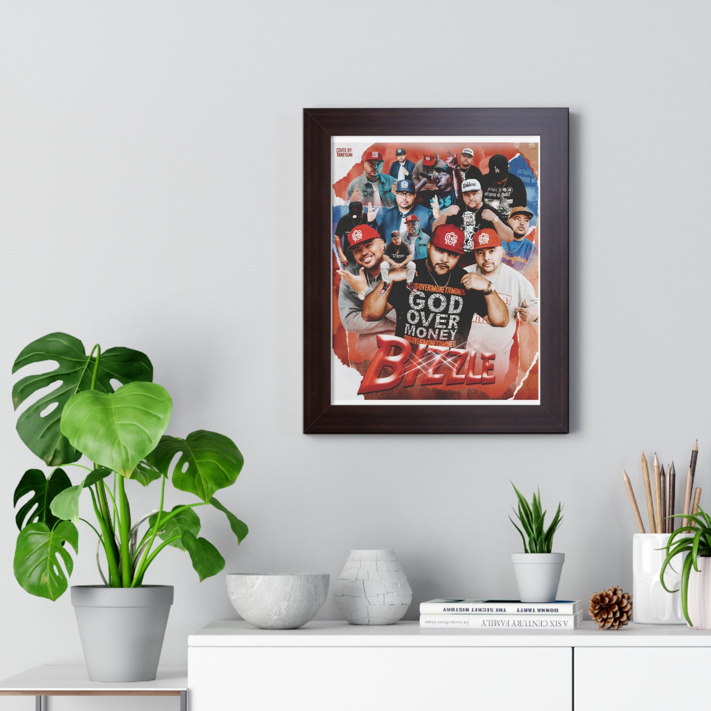 Bizzle | Poster Framed