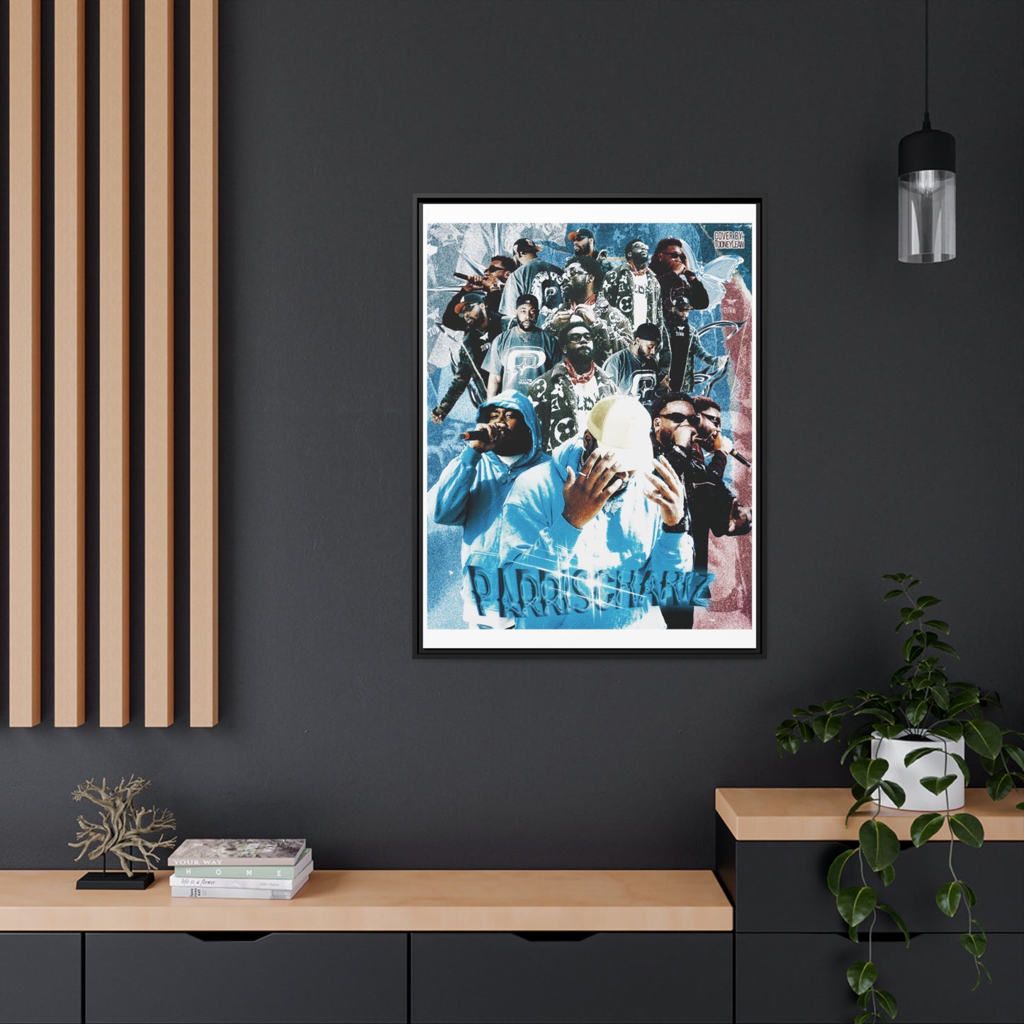ParrisChariz | Matte Canvas Framed