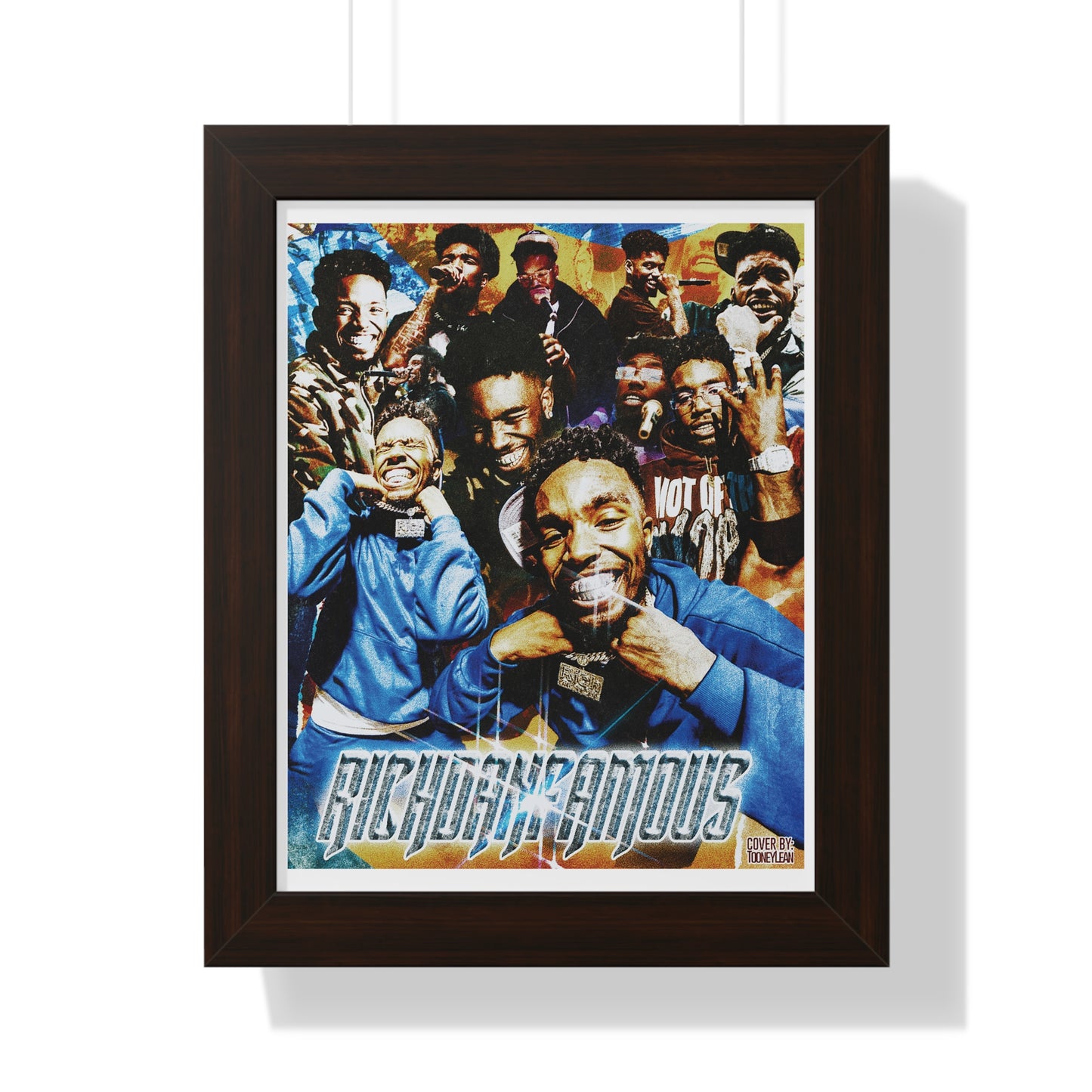 Richdanfamous  | Poster Framed