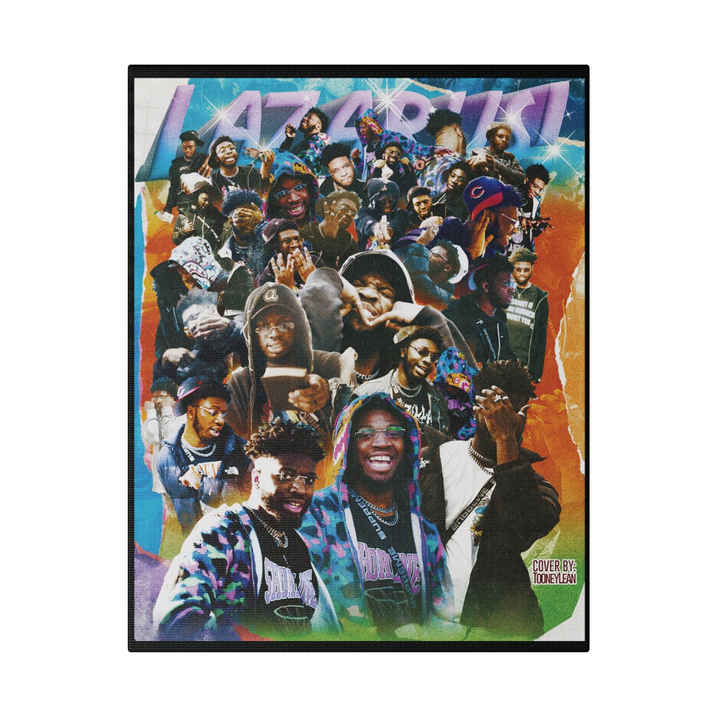 LAZRUS! | Matte Canvas Print