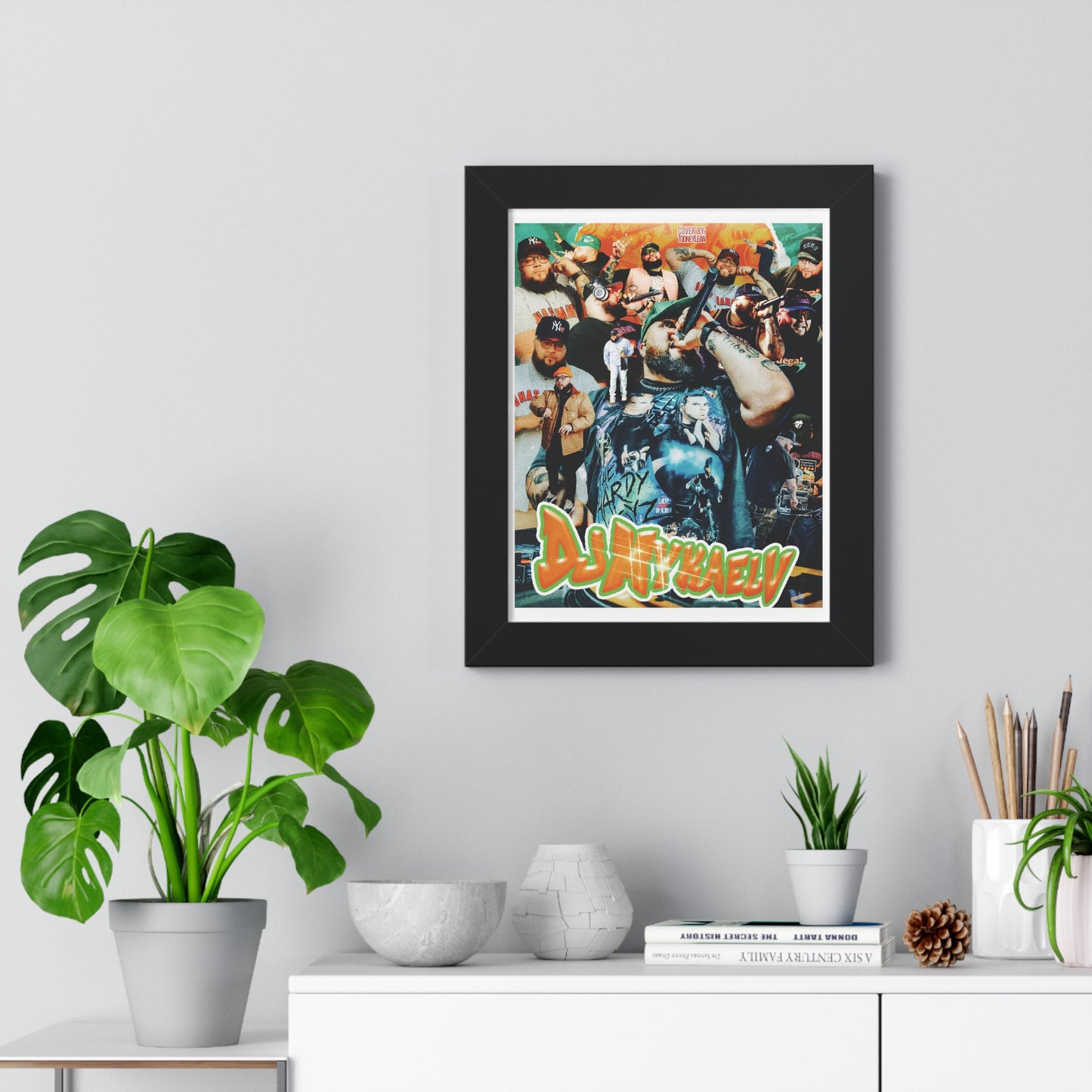 DJMyKaelV | Poster Framed