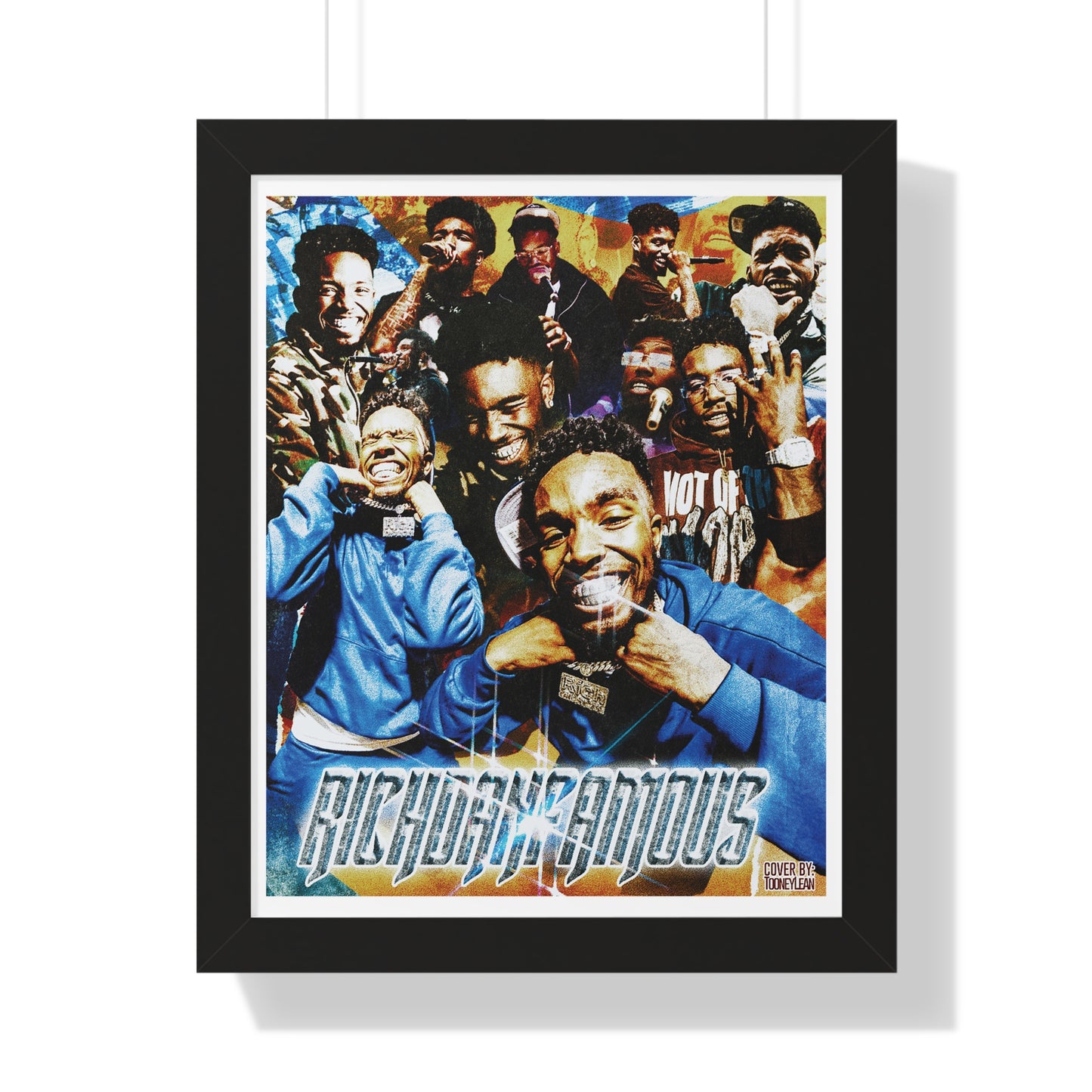 Richdanfamous  | Poster Framed