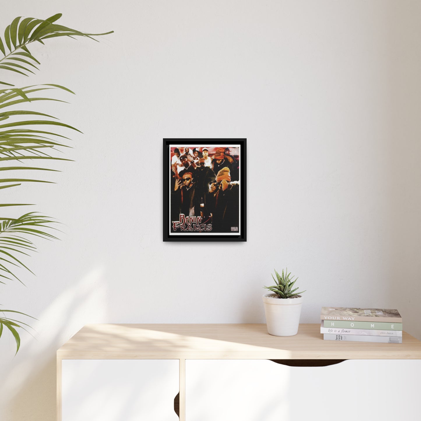 Benin Francis | Matte Canvas Framed