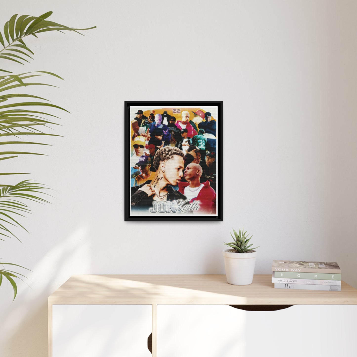 JonKeith | Matte Canvas Framed
