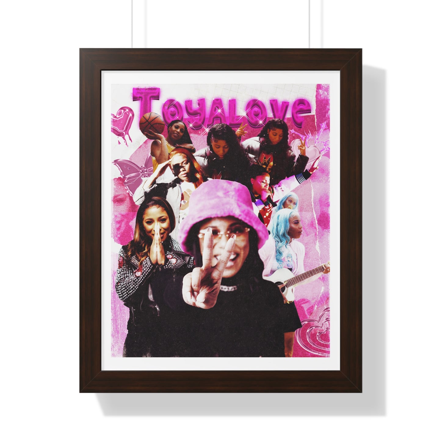 TOYA LOVE | Poster Framed