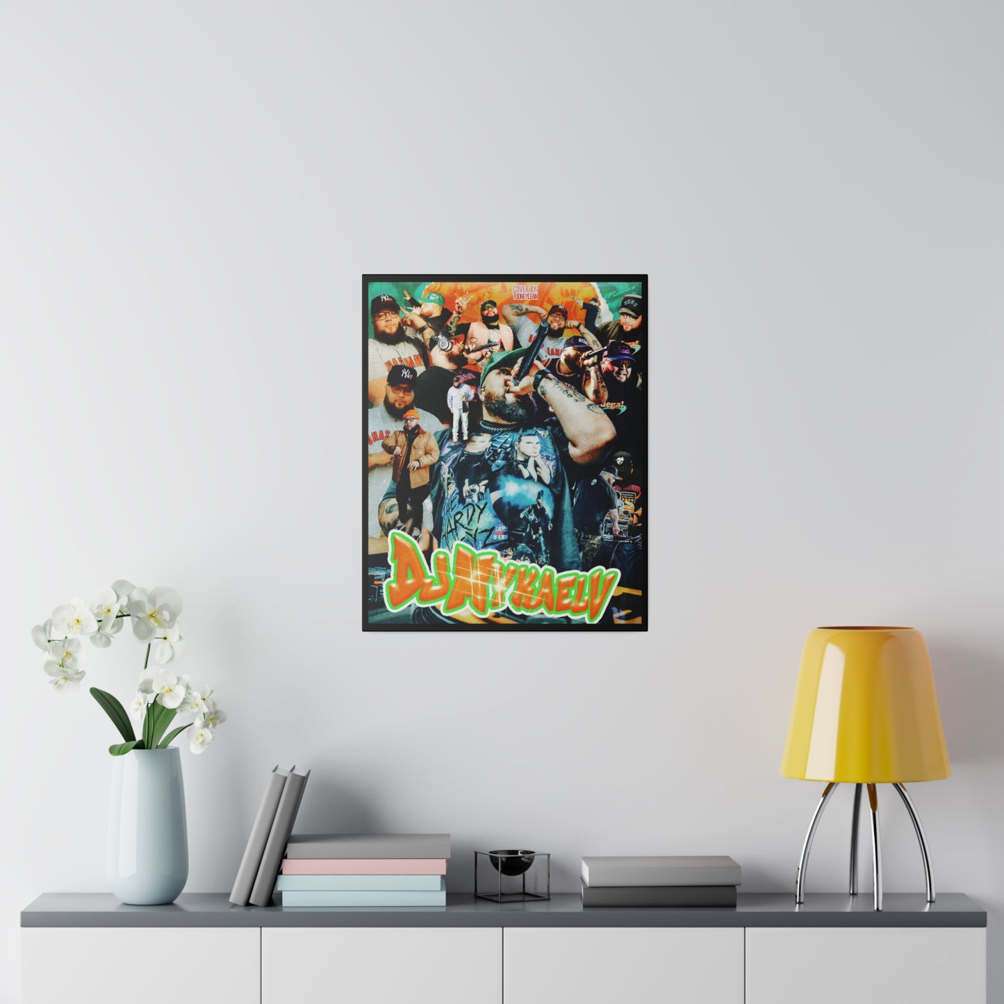 DJMyKaelV | Matte Canvas Print