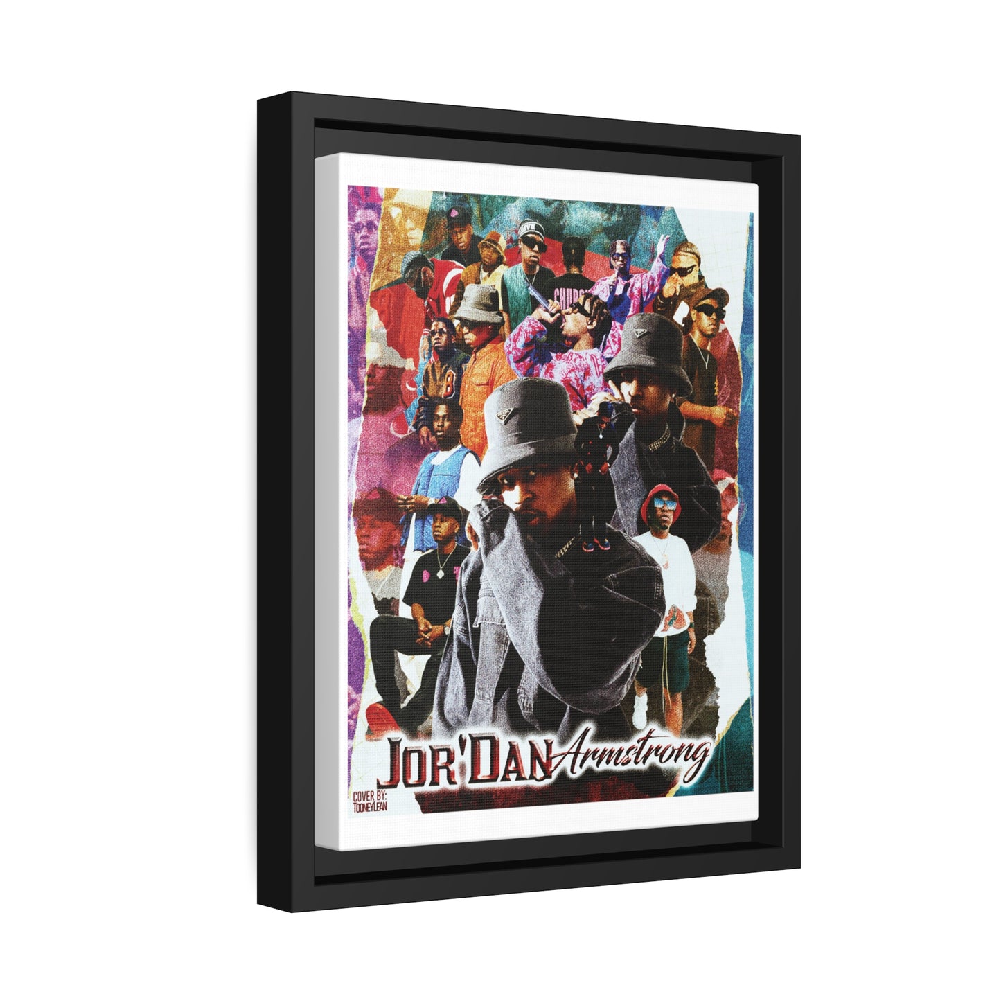 Jor'Dan Armstrong | Matte Canvas Framed