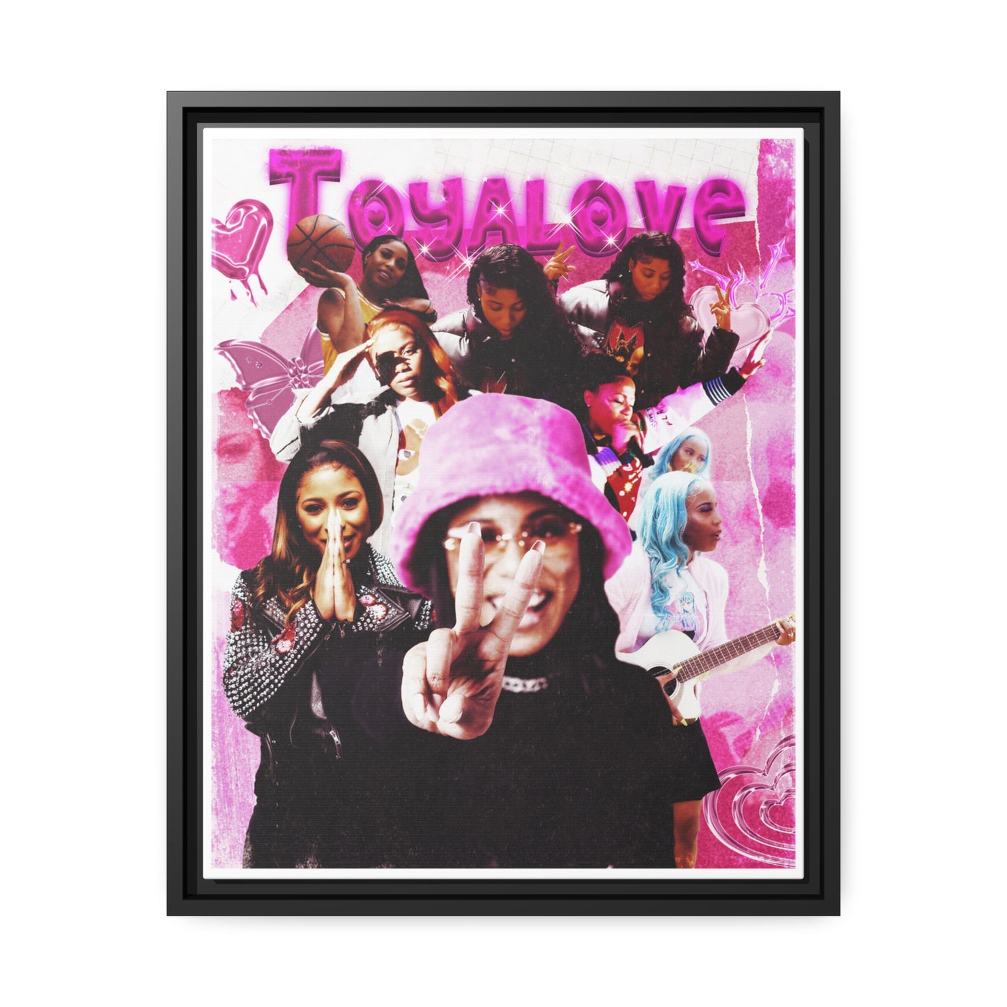 TOYA LOVE | Matte Canvas Framed