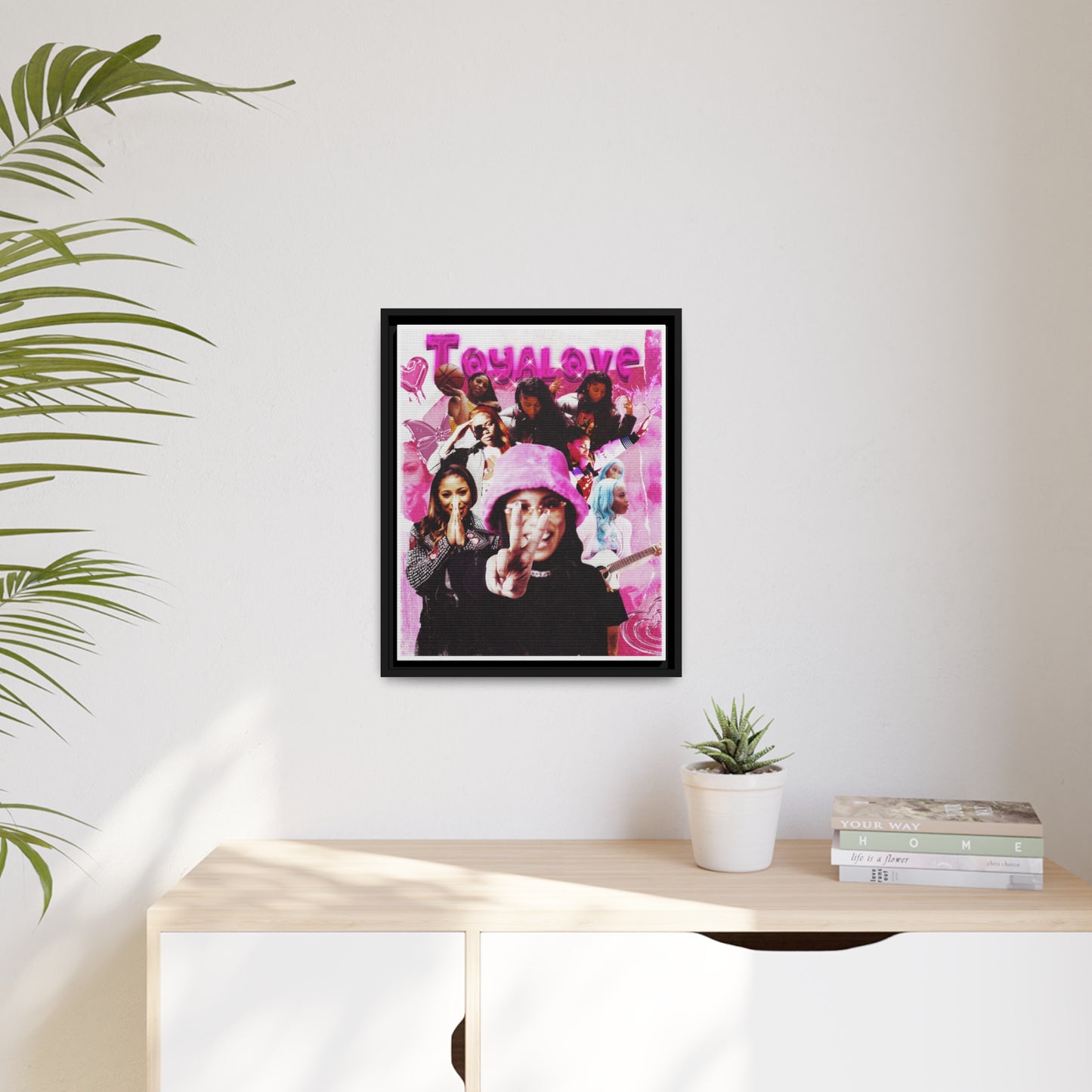 TOYA LOVE | Matte Canvas Framed
