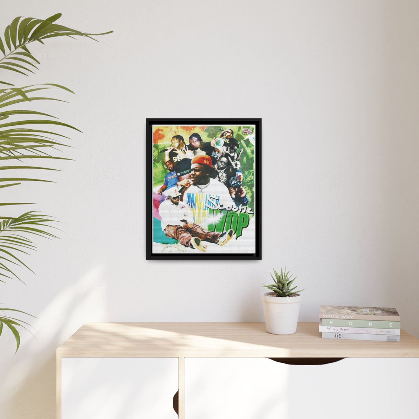 ScootieWop | Matte Canvas Framed