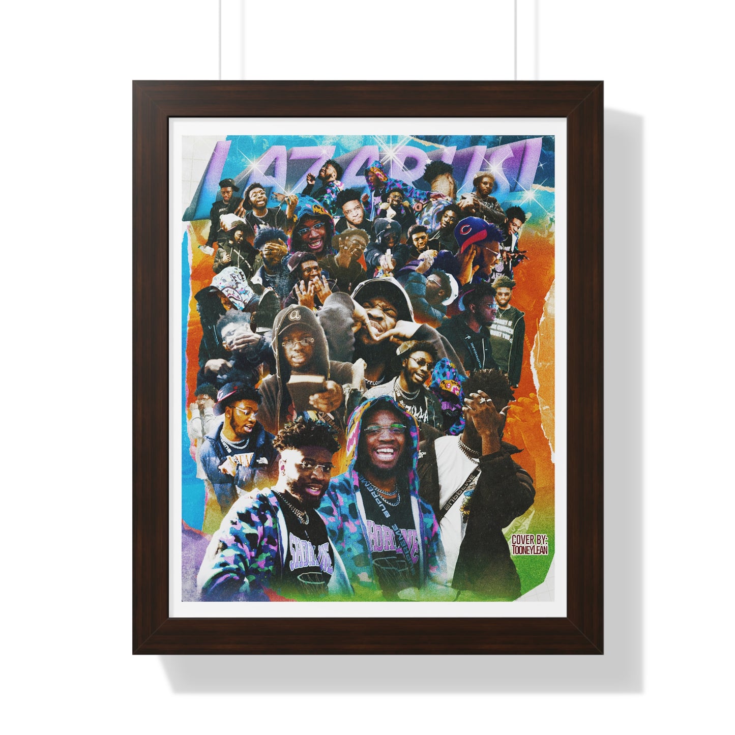 LAZRUS! | Poster Framed