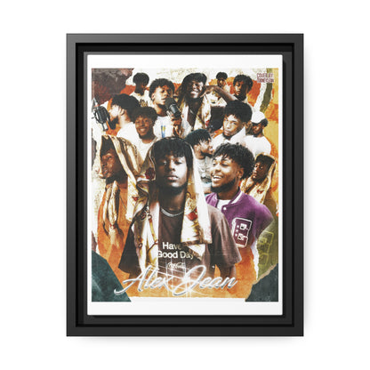 AlexJean | Matte Canvas Framed