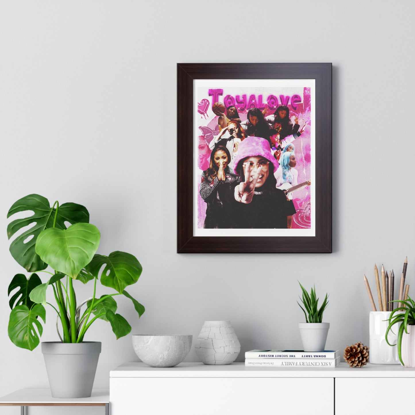 TOYA LOVE | Poster Framed