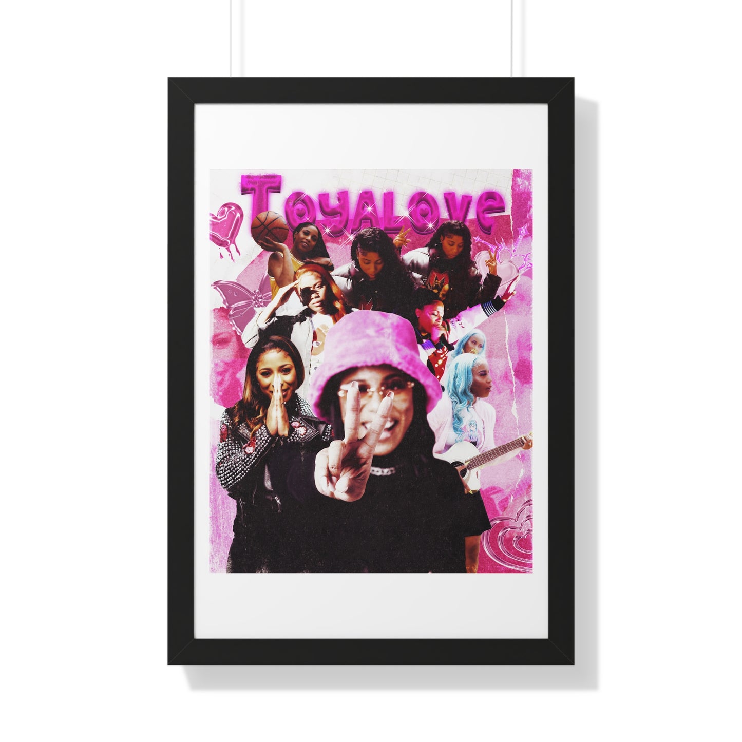 TOYA LOVE | Poster Framed
