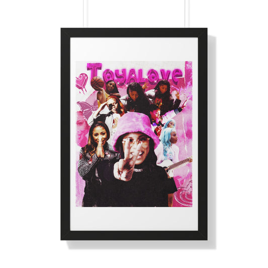 TOYA LOVE | Poster Framed
