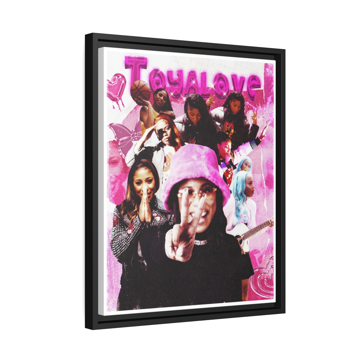TOYA LOVE | Matte Canvas Framed
