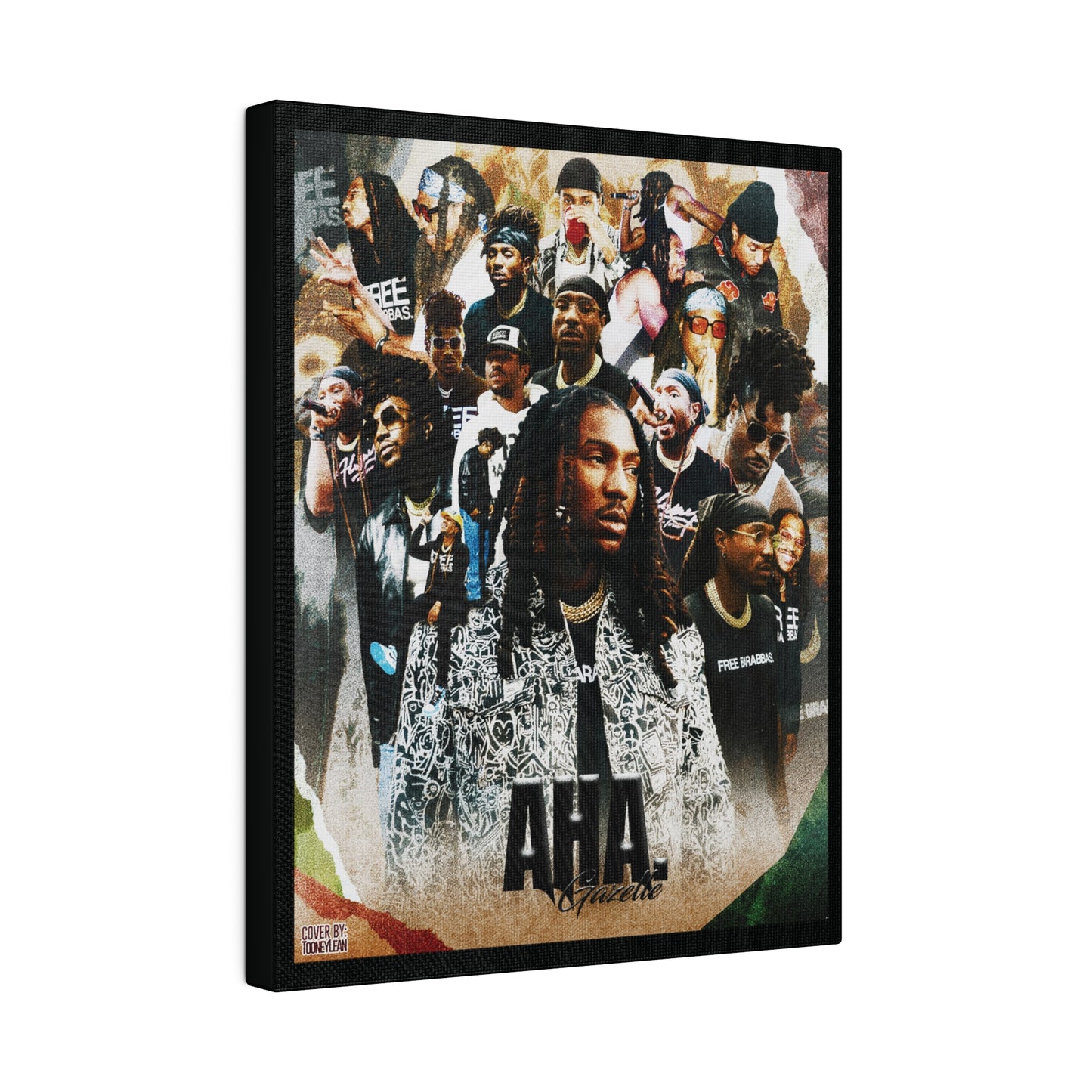 AHA Gazelle | Matte Canvas Print