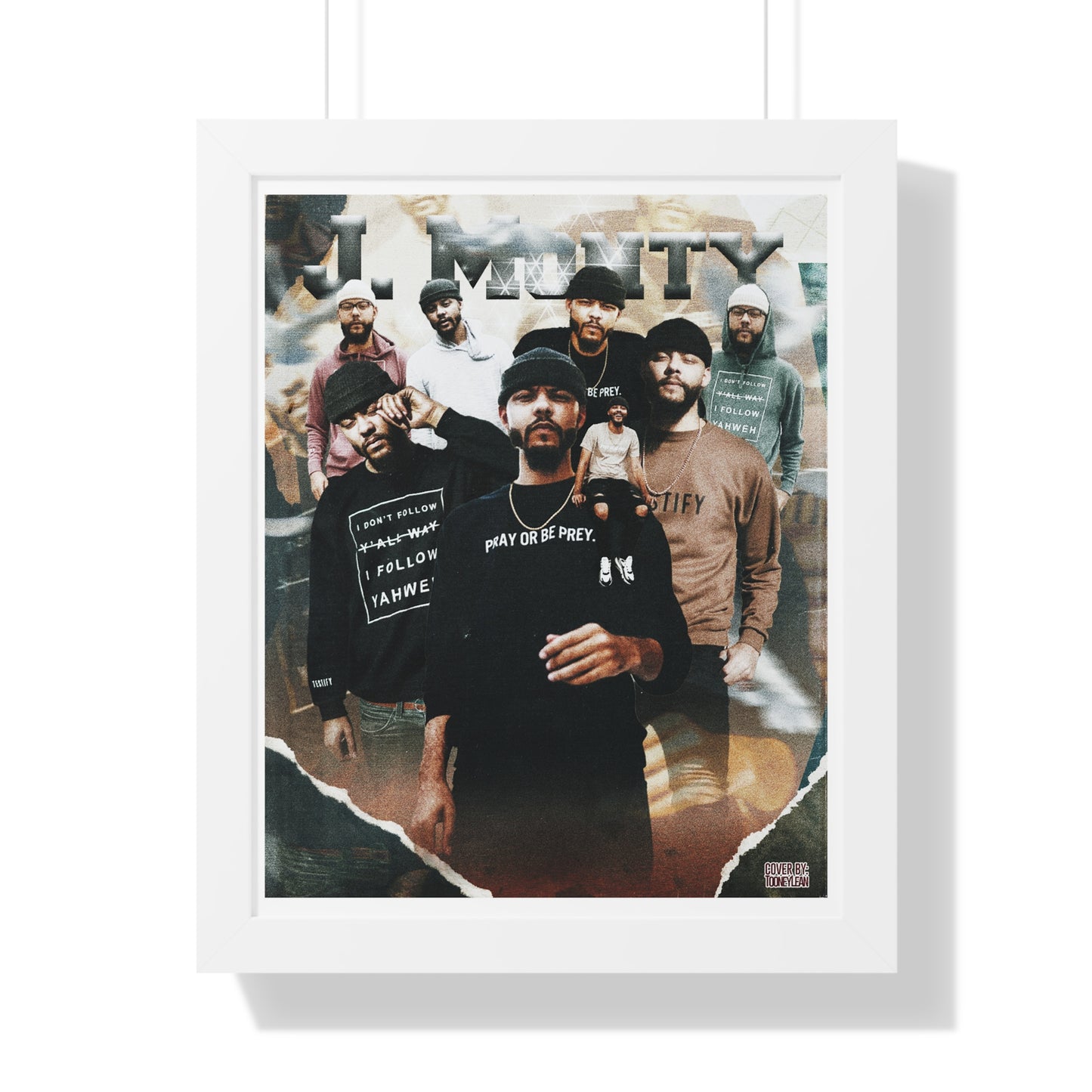 J.Monty | Poster Framed