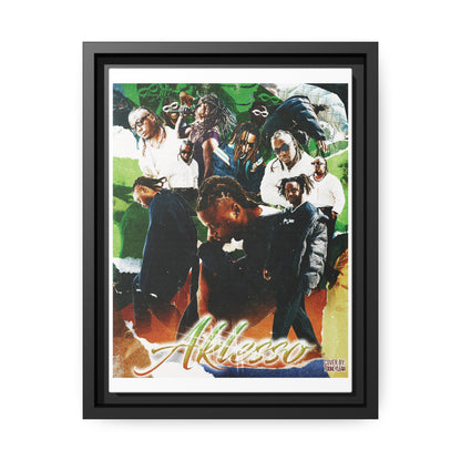 Aklesso | Matte Canvas Framed