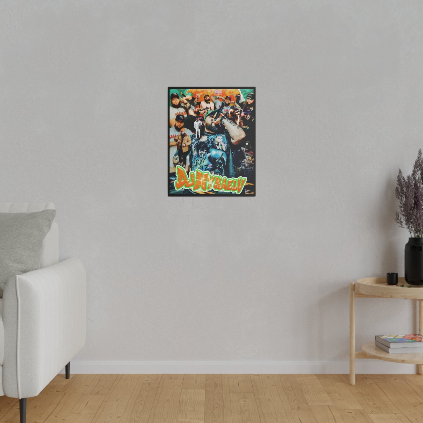 DJMyKaelV | Matte Canvas Print