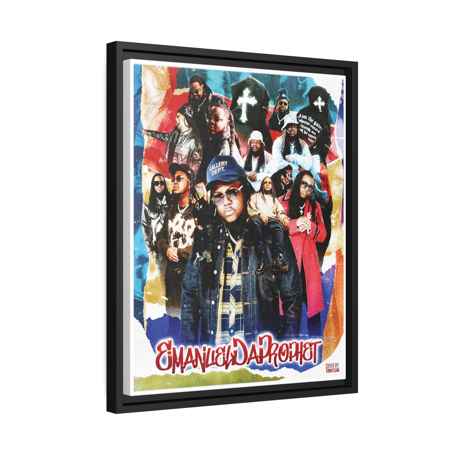 EmanuelDaProphet | Matte Canvas Framed