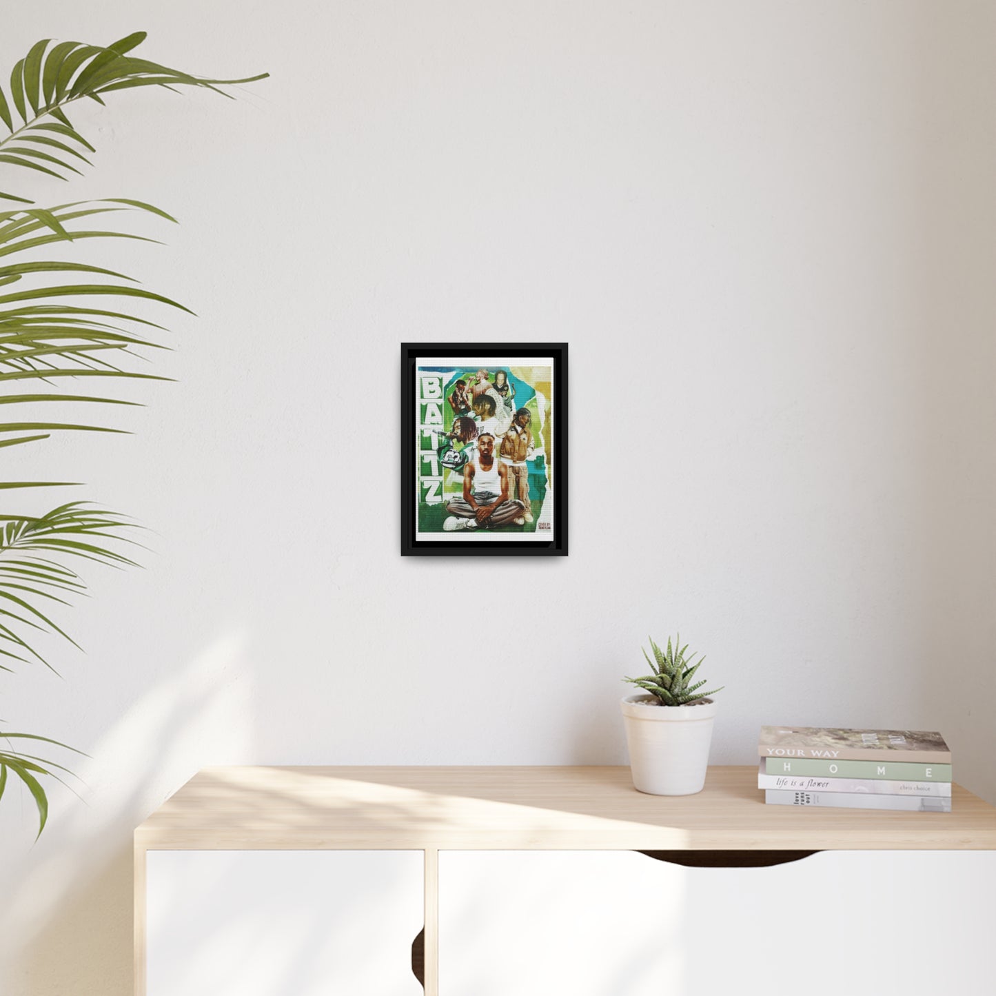 Battz | Matte Canvas Framed