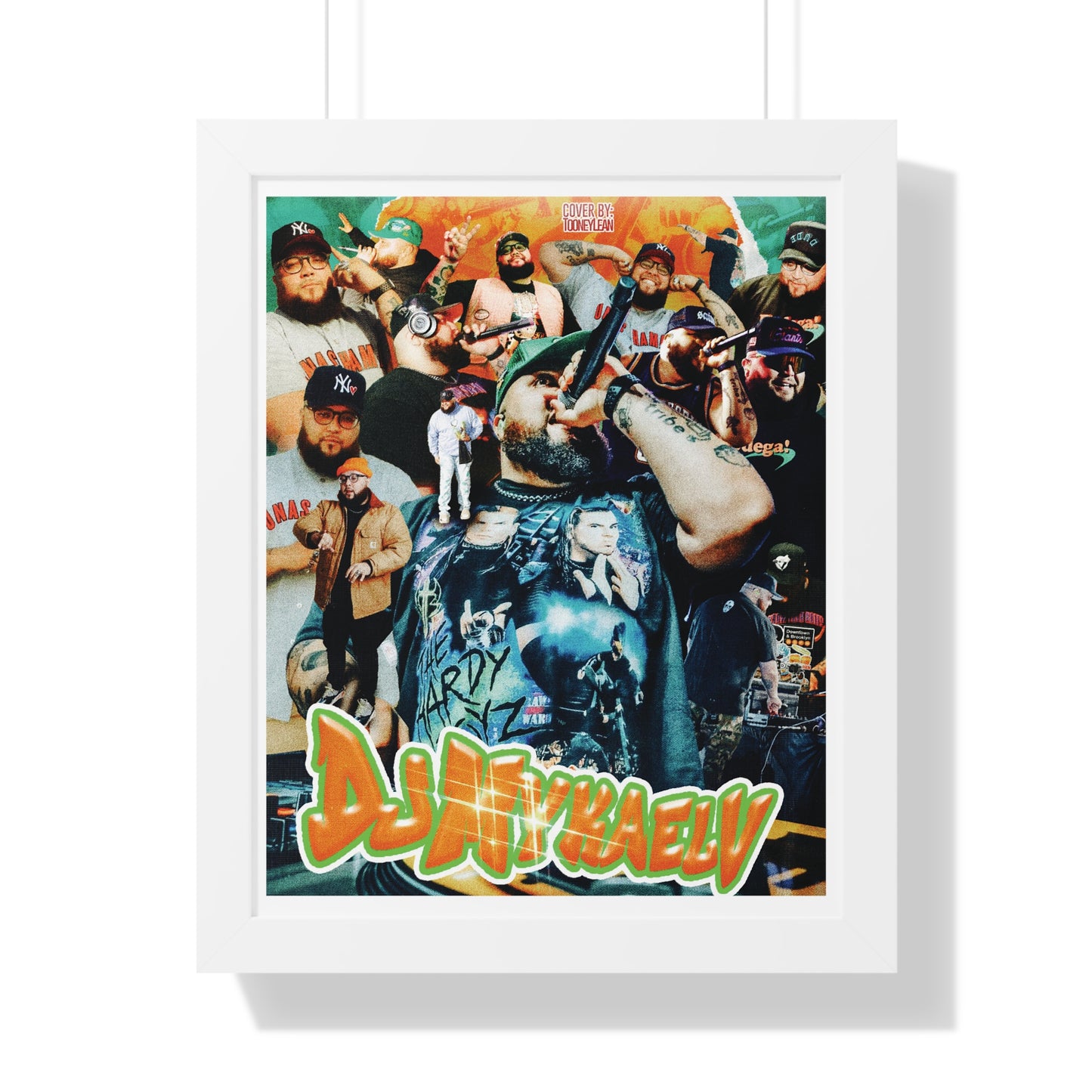 DJMyKaelV | Poster Framed