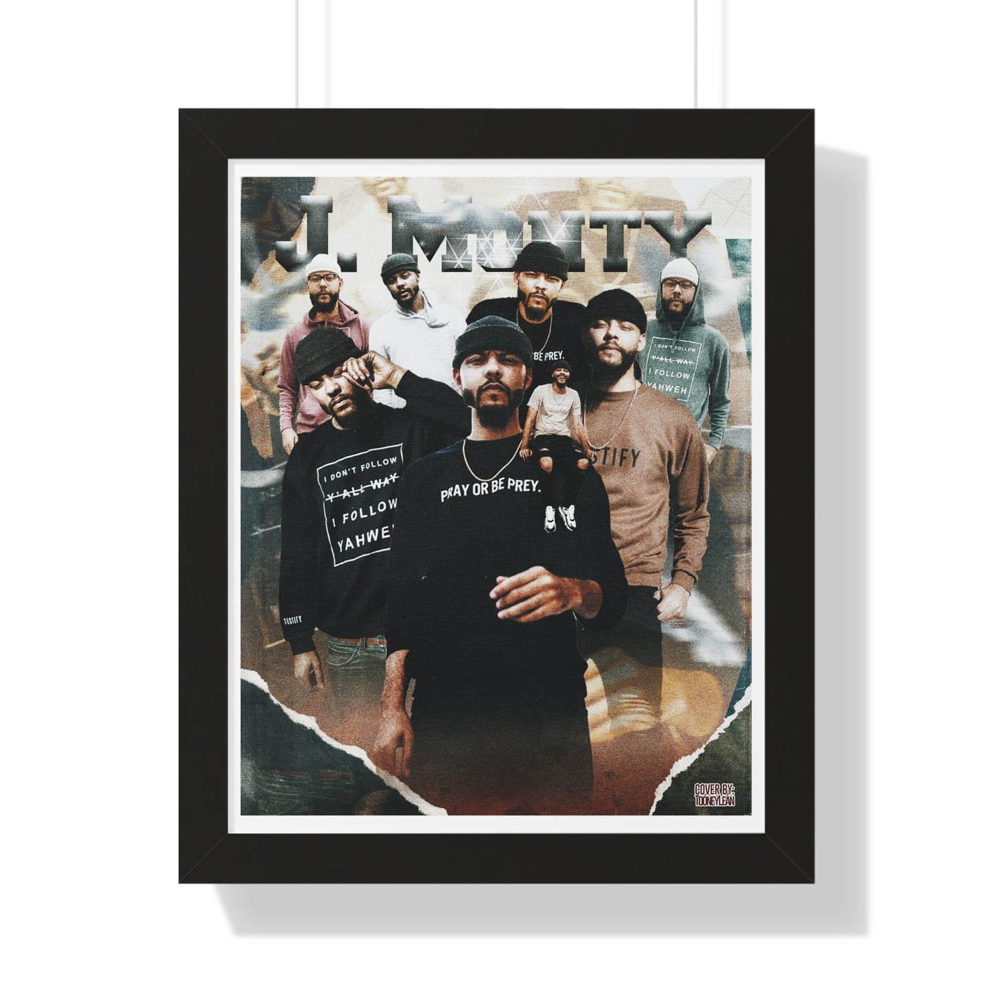 J.Monty | Poster Framed
