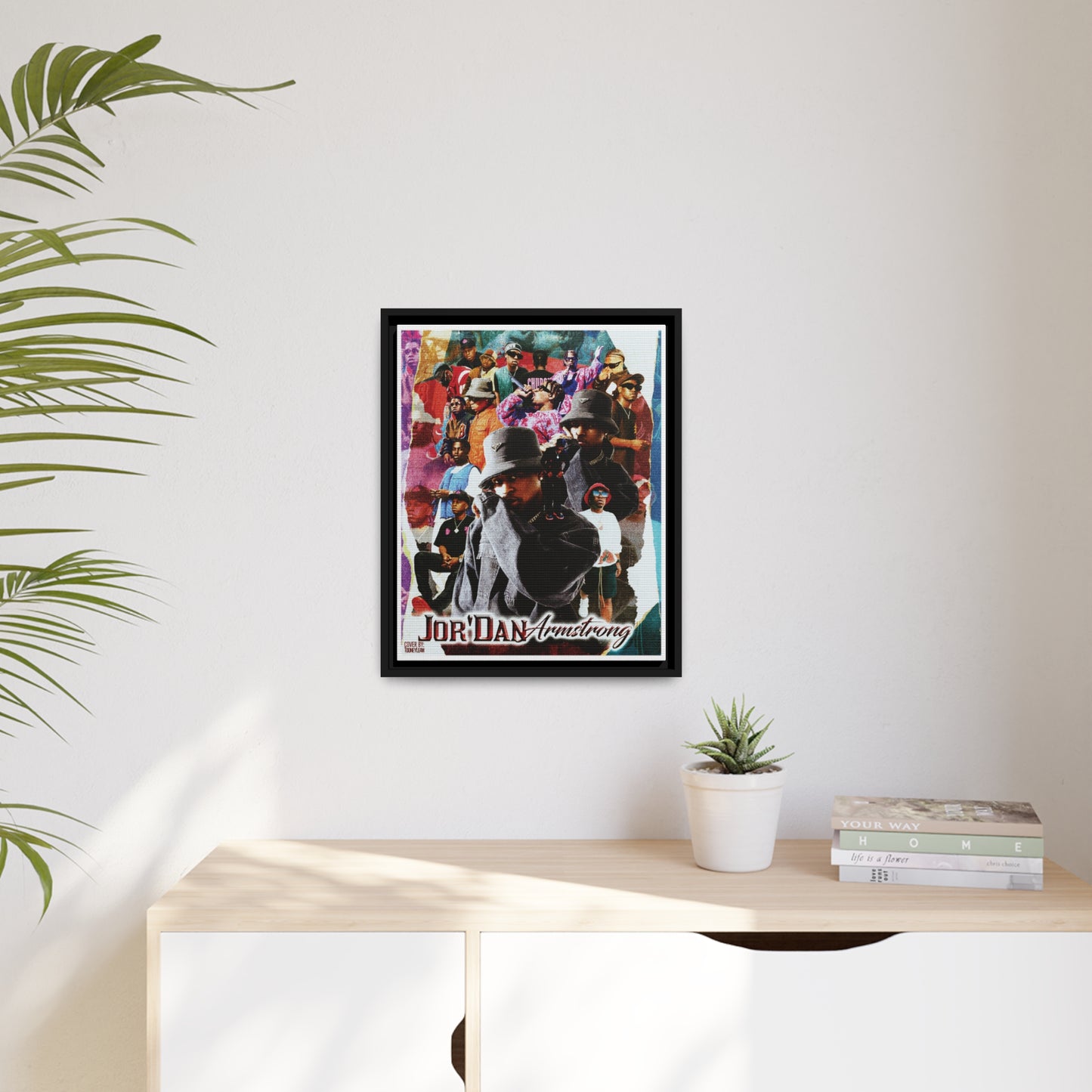 Jor'Dan Armstrong | Matte Canvas Framed