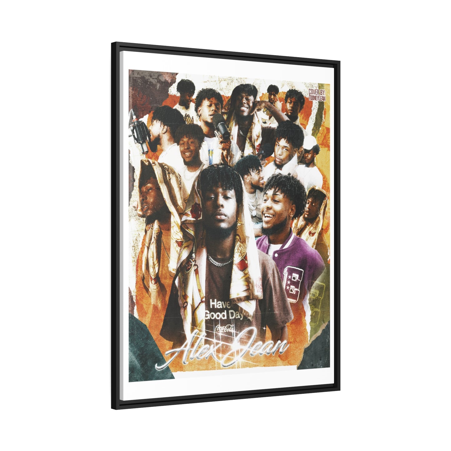 AlexJean | Matte Canvas Framed