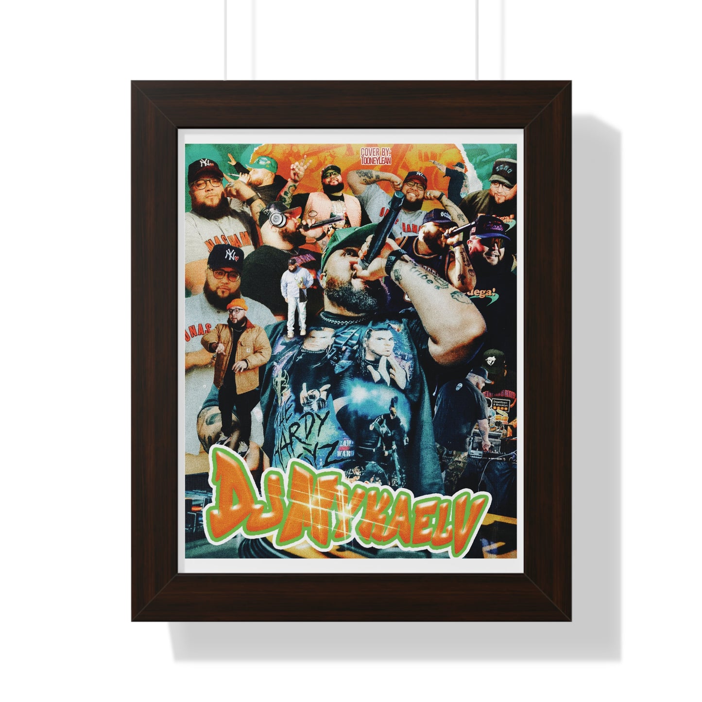 DJMyKaelV | Poster Framed