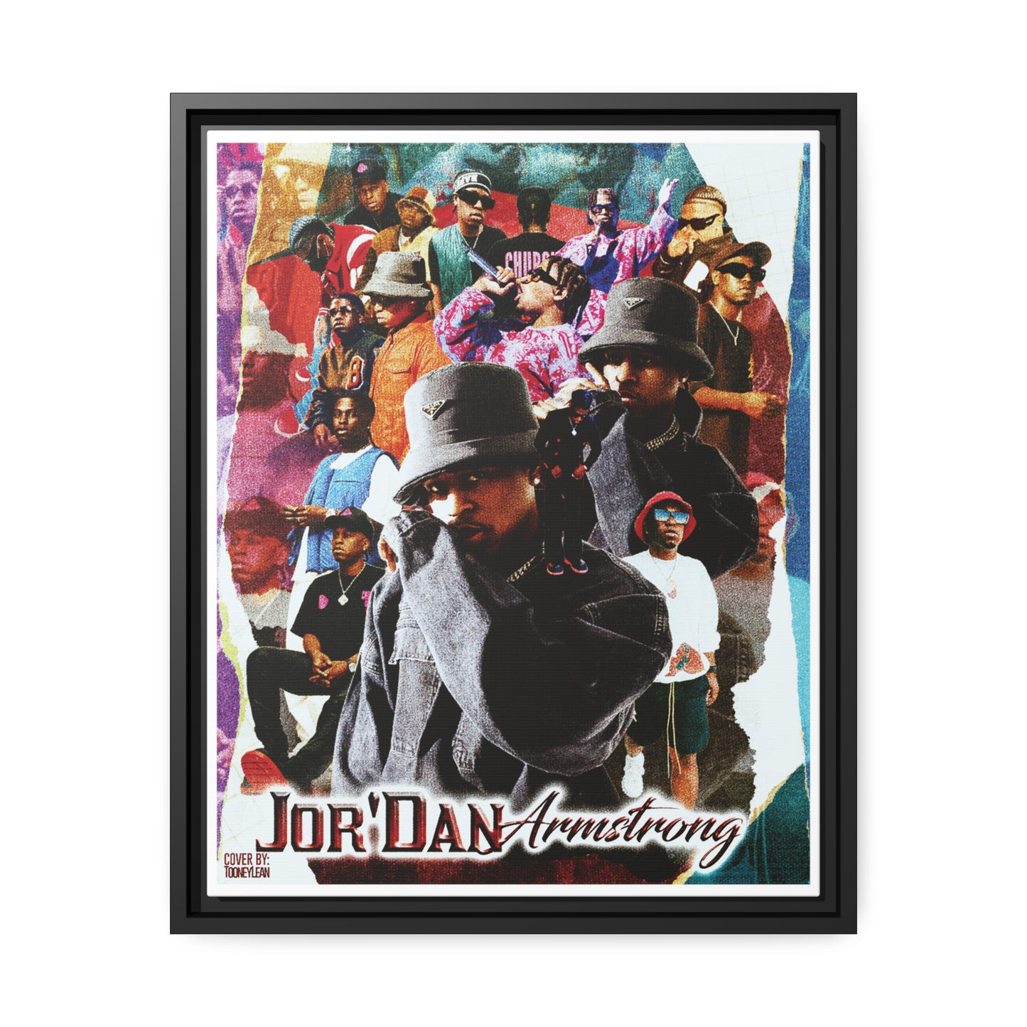 Jor'Dan Armstrong | Matte Canvas Framed