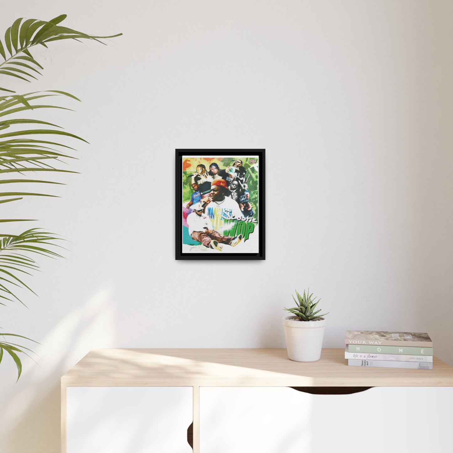 ScootieWop | Matte Canvas Framed