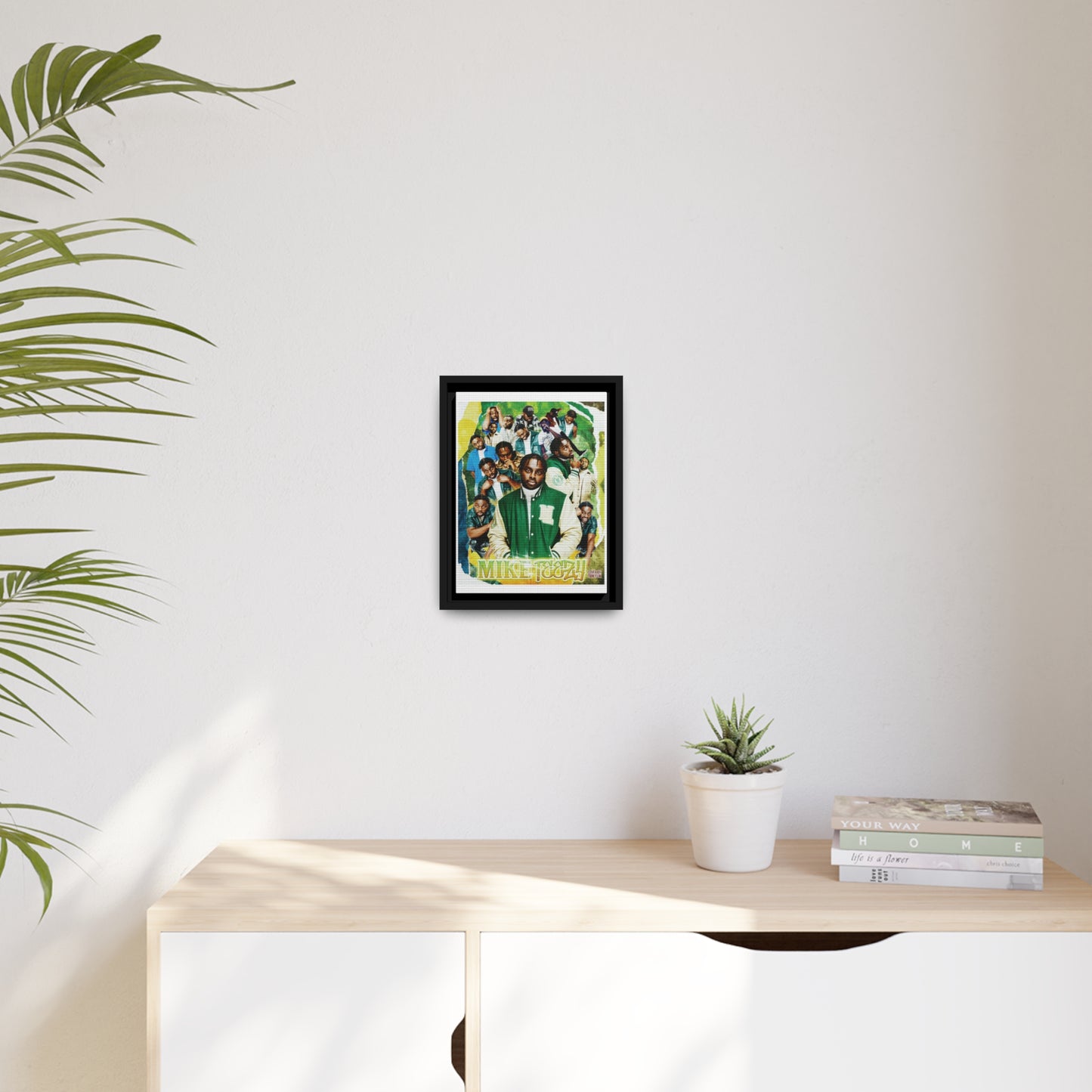 MikeTeezy | Matte Canvas Framed