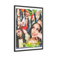 Matte Canvas, Black Frame