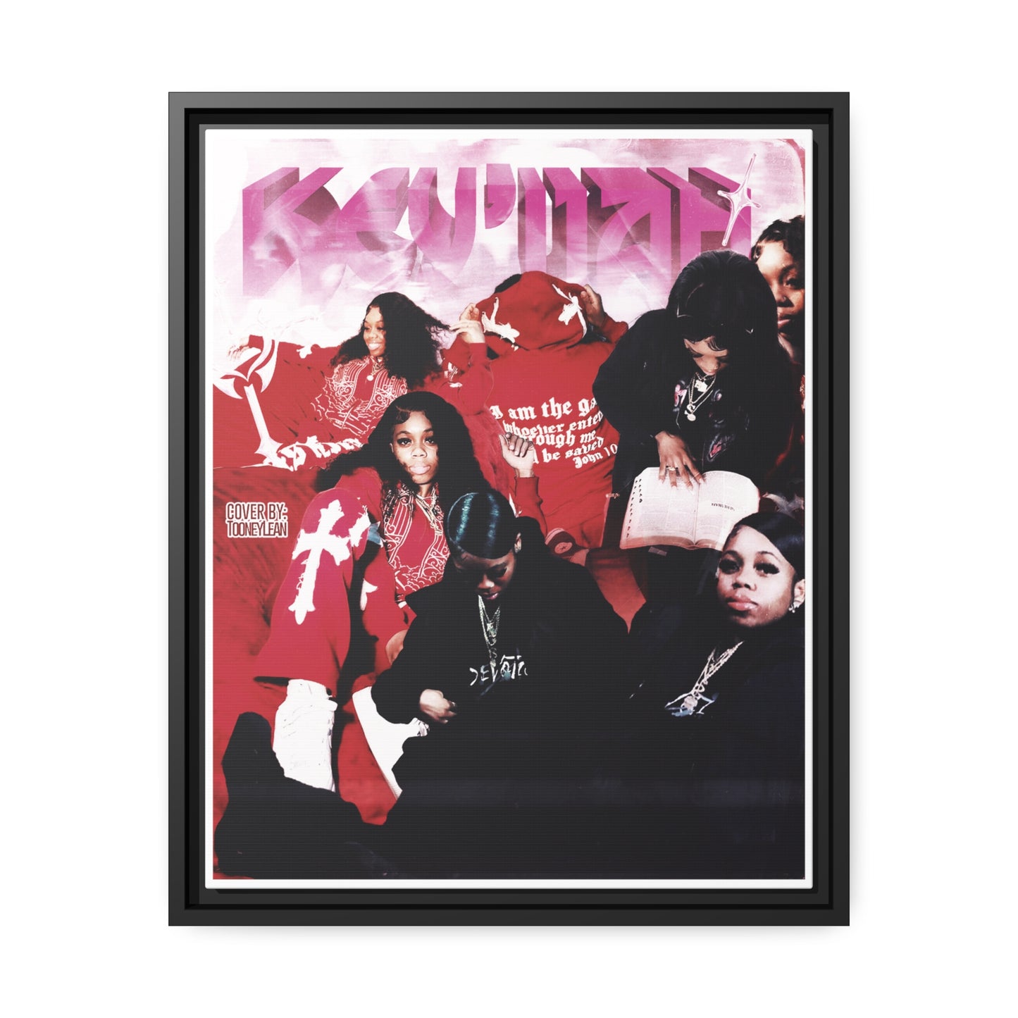 KEY'IJAH | Matte Canvas Framed
