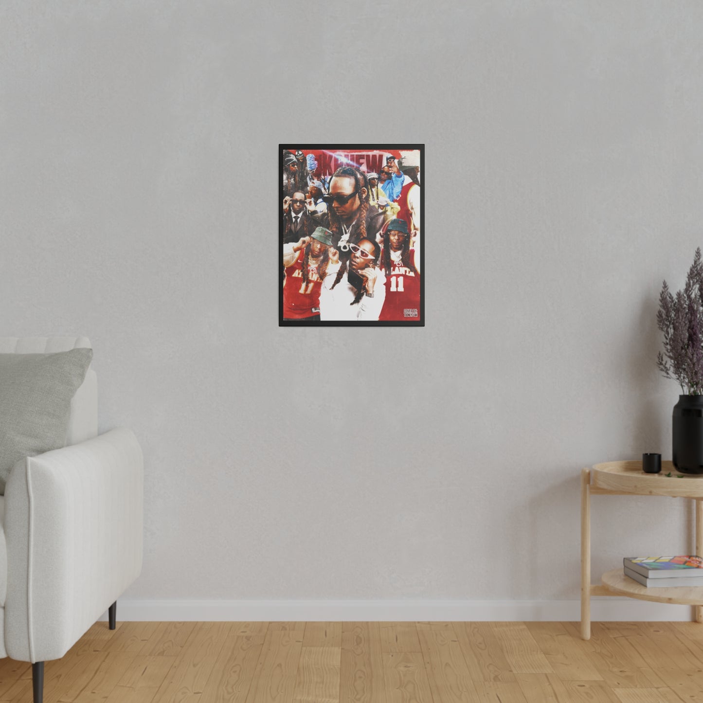 1K Phew | Matte Canvas Print