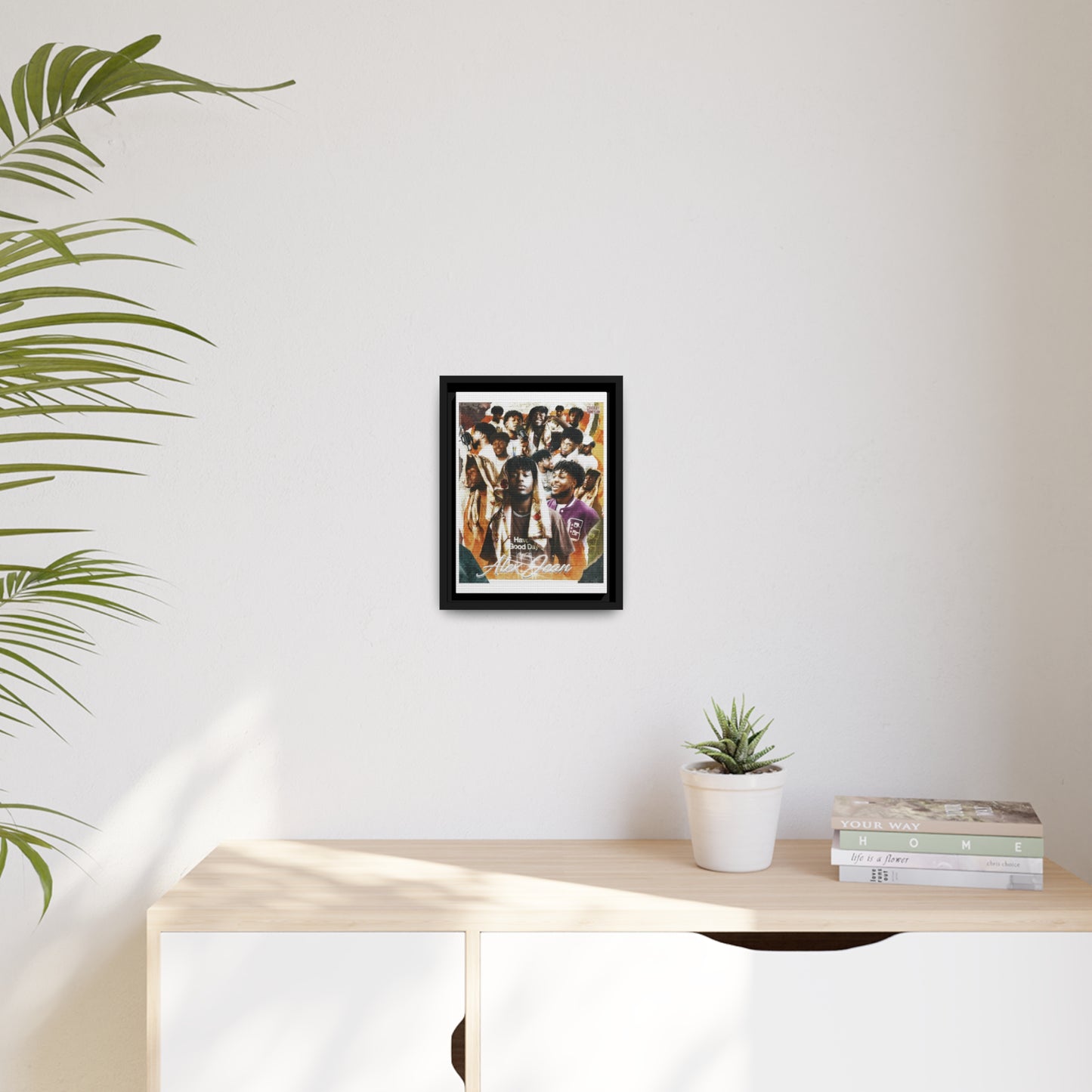 AlexJean | Matte Canvas Framed