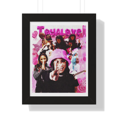 TOYA LOVE | Poster Framed